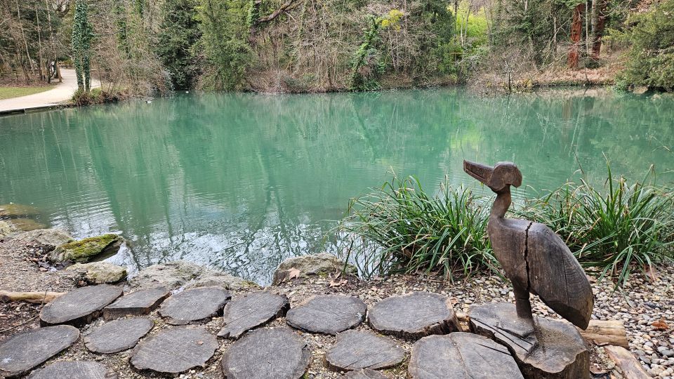 Parc des Etangs – Le niveau baisse