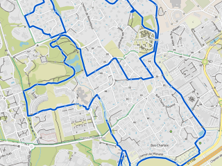 Les parcours du 34ème cross du Charlaix